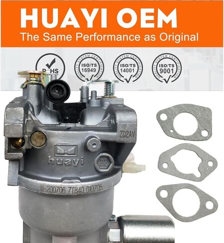 HUAYI OEM Carburetor Compatible with Craftsman R105 Riding Mower CMXGRAM7368327 Model 13A726JD091 Replacement Carb in Saudi Arabia