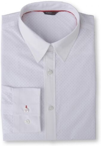 Arctic Shirt - White Dress Shirt (breathable, slim fit, mesh cotton) in Saudi Arabia