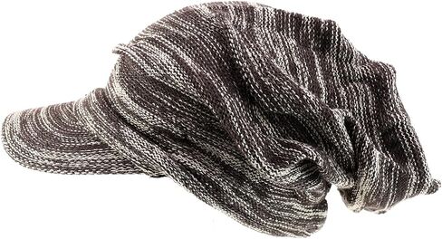 Armycrew Deep Crown Wrinkled Knit Slouch Rasta Beanie Visor in Saudi Arabia
