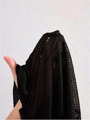 SweatyRocks نساء zip up hoodie shyer mesh mesh proched in Saudi Arabia