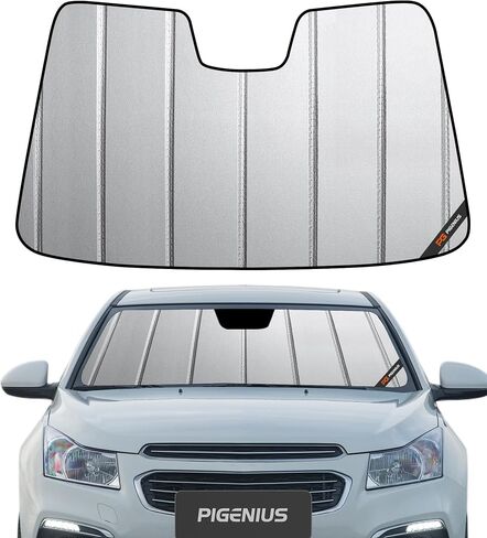Windshield Sun Shade for Chevrolet Cruze 2011-2015,Cruze Limited 2016,Durable Front Window Sun Shade Shield, Adaptable Summer Winter Sunshade in Saudi Arabia
