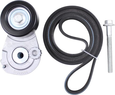 MOTOKU Belt Tensioner and Serpentine Belt for Chevrolet Cruze 1.8 2012-2016, Sonic 1.8 2012-2018, Trax 1.8 2015-2020 in Saudi Arabia