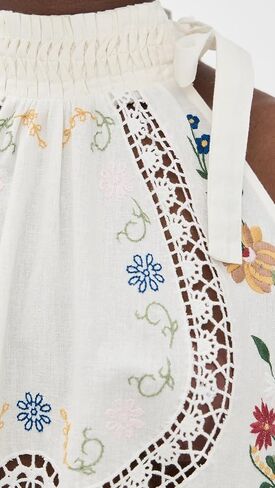 Sea Women's Celia Embroidery Halter Top in Saudi Arabia