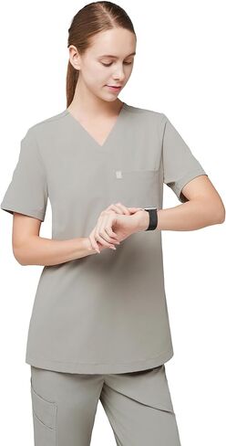فرك طبي للسيدات أعلى S-5XL ث/جيوب in Kuwait