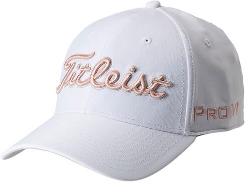 Titleist Tour Performance Golf Hat White/Pink One Size Fits Most in Saudi Arabia