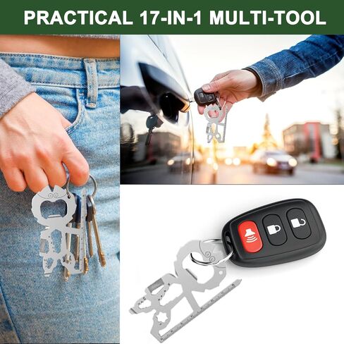 Novelty EDC Multitools Men Gifts - Spork Gift 11 in 1 for Dad Adame ، Christmas Stockings Stockers Adfiter Idea Insorties بالنسبة له ، النساء الحاضرات لأبناء عيد الميلاد للبالغين المراهقين in Kuwait