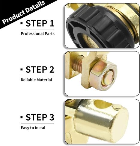 Battery Master Disconnect Cut Off Switch, 360 Degree Top Post 6V 12V 24V Negative Post Battery Saver, Car Battery Power Shut Off Isolator for Marine Boat Car in Saudi Arabia