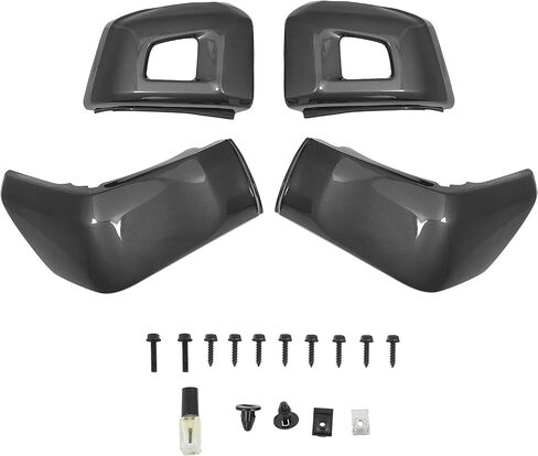 KUAFU Front & Rear Bumper End Cap Cover Compatible with 2014-2021 Tundra Bumper Corner Cover Kit Replacement for 00016-34527-11 in Saudi Arabia
