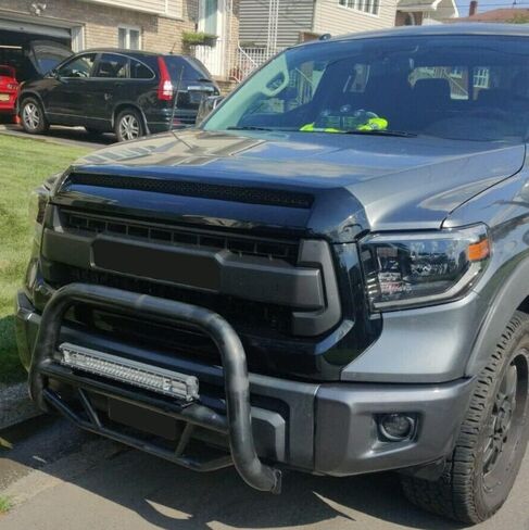 KUAFU Front & Rear Bumper End Cap Cover Compatible with 2014-2021 Tundra Bumper Corner Cover Kit Replacement for 00016-34527-11 in Saudi Arabia