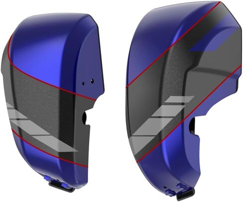 Advanblack 2024 Road Glide Lower Fairing 2025 Street Glide Fronts Lowers Fit for 2023.5-2025 Harley Touring Fltrx RG/SG FLHX (Black Black) in Kuwait