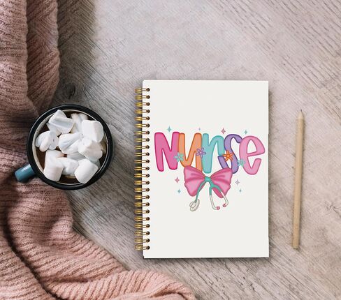 Stethoscope Medical Notebook Journal, Doctor Nurse Notebook, Medical Student Gifts, Future Nurse Gifts, Doctor Gifts for Women Men, Nurse Appreciate Gifts, Spiral Notebook 5.5x8.3 Inch in Saudi Arabia