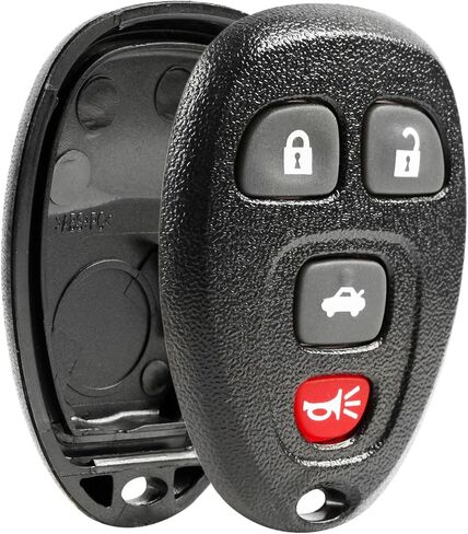 Key Fob Keyless Entry Remote Shell Case & Pad fits Buick Allure Lacrosse/Chevy Cobalt Malibu/Pontiac G5 G6 Grand Prix Solstice/Saturn Aura Sky 15252034 22733523 in Saudi Arabia