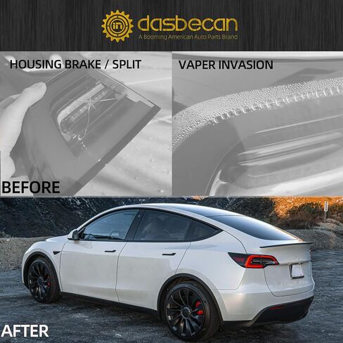 Dasbecan Rear Left Outer Tail Light Assembly Led Lamp Compatible With 2021 2022 2023 Tesla Model Y Yellow Signal Light (4Pin) in Saudi Arabia
