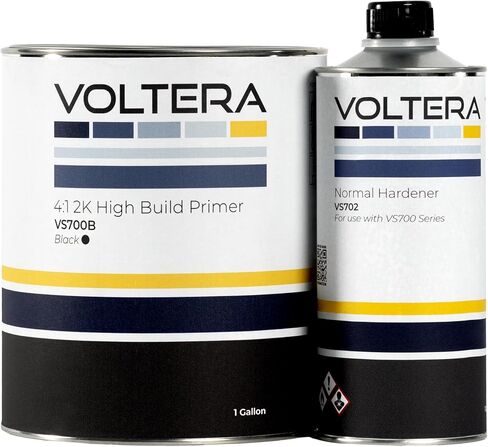 VOLTERA VS700 4: 1 2K Build Automotive Primer & Hardener (Black) in Saudi Arabia