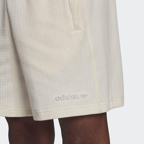 adidas Waffle Sweat Shorts Off-White, Size Men's Small in Saudi Arabia