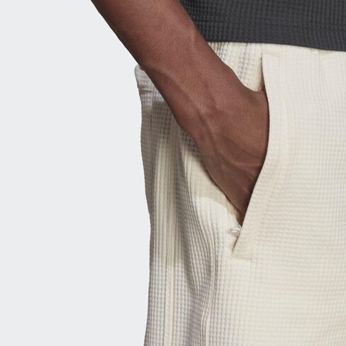 adidas Waffle Sweat Shorts Off-White, Size Men's Small in Saudi Arabia
