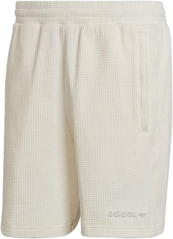 adidas Waffle Sweat Shorts Off-White, Size Men's Small in Saudi Arabia