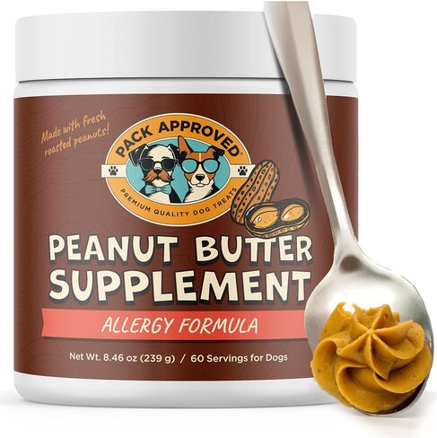 Dog Peanut Butter - with Ocean Kelp to Support Oral Care & Act as Dog Plaque and Tartar Remover - Lick Mat Treats for Bad Breath - Dental (8.46oz) in Saudi Arabia