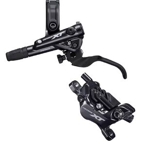 SHIMANO Deore XT M8100 M8120 Disc Brake and Lever - Hydraulic, Post Mount, 2-Piston, Black