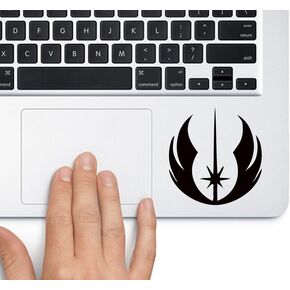 Jedi Order Symbol Decal Vinyl Sticker Auto Car Truck Wall Laptop | Black | 3.5" x 3.5"