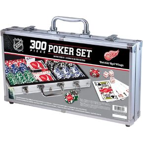 Masterpieces NHL Unisex-Adult 300-Piece Casino Style Poker Chip Set