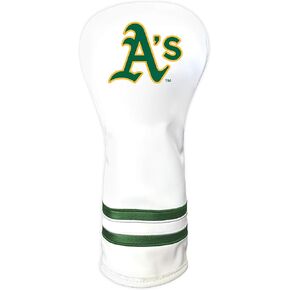 Team Golf MLB White Vintage Fairway Golf Club Headcover, Form Fitting Design, Retro Design & Superb Quality