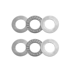uxcell NTA411 Thrust Needle Roller Bearings with Washers 1/4" Bore 11/16" OD 5/64" Width 2pcs