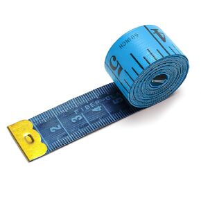 Tape Measure for Body, Fabric Craft Tape Measure & Body Measurement，Double Scale Body Sewing Flexible Ruler for Weight Loss MeasurementHas,60-inch/150CM (Blue)