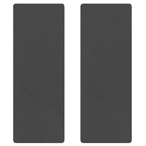 2 PCS 12" x 4" Heavy Duty Hot Rolled Plate Flat Straight Backing Plate, Weldable Square Steel Plate Sheet, Thickness 5/16"(7.7mm)