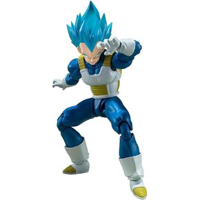 TAMASHII NATIONS - Dragon Ball Super - Super Saiyan God Super Saiyan Vegeta -Unwavering Saiyan Pride-, Bandai Spirits S.H.Figuarts Action Figure
