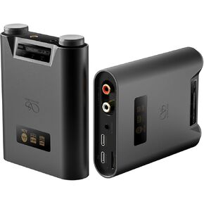 SHANLING H5 Portable DAC/AMP,HiFi Music Player,Headphone Amplifier,Dual AK4493SEQ DAC,768kHz / 32bit, DSD512,Bluetooth 5.0,840@32Ω Output,MQA Full Decoder,3.5/4.4mm,Optical/USB/Coaxial (Titanium)