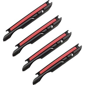 Aventik Tenkara Line Keeper/Winder, 4Pcs Portable Durable Bobbin Winder Clip on Tenkara Rod Fishing Tackle
