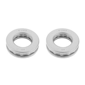 2pcs 51207 Carbon Steel Axial Thrust Ball Bearing 35mm x 62mm x 18mm