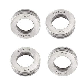 Bearing 51104 Thrust Ball Bearing Extra Light Series Single Direction Flat Seat Steel Cage 20mm x 35mm x 10mm 4PCS