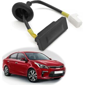 Hatch Button Trunk Latch 81260-2V010, Rear Trunk Hatch Release Switch Buttons Outside HDL Lock Assembly Compatible with Hyundai Veloster 1.6L 2012 2013 2014 2015 2016 2017-T Lid with Camera