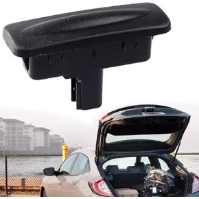 Rear Trunk Handle Release Switch Compatible for Hyundai Elantra GT 2013-2017 Kia Ceed 2013-2018 Replace Tailgate Door Hatch Liftgate Latch Button Switch Black 81260-A5000