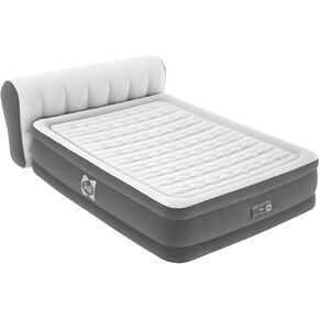 Sealy Tritech Airbed Queen 31" Headboard Built-in AC Pump