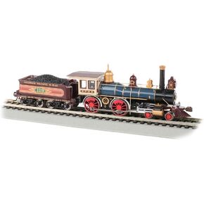 4-4-0 American Dcc Sound Value Equipped Steam Locomotive - Union Pacific #119 W/Coal Load - HO Scale
