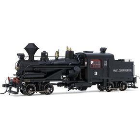 Heisler Steam Locomotive McCloud River Railroad #3 2-Truck Model HO Scale w/DCC Sound Decoder Model Train HR2946S