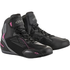 Alpinestars Women's Stella Faster 3 Drystar Shoes (7.5) (BLACK/FUCHSIA) in Saudi Arabia