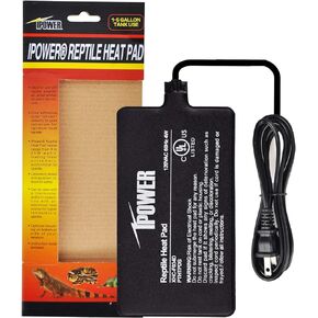 iPower 4 by 7-Inch Reptile Heating Pad Under Tank Terrarium Heater Warmer Heat Mat for Small Animals
