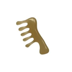 | Loc Comb | Scalp Massager-Stimulating | Plastic Resin-Wide Tooth | Combination & Unisex Use | All Hair Types & Loc Styles | Available in 4 shades | One Size | (Aloe's Essence)
