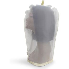 Wigotism WigWrap a custom fabric used to protect wigs from dirt and dust. (Standard - SM-MD, Gold Stars) in Saudi Arabia