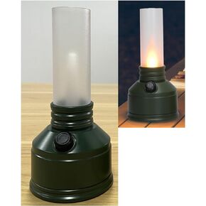 ضوء لهب LED USB قابل لإعادة الشحن، شعلة لهب تأثير ضوء النار، مصابيح داخلية، مدفأة، ضوء رومانسي للمنزل، الحفلات، التخييم، البار، المطاعم، حفلات الزفاف (أخضر) in Kuwait