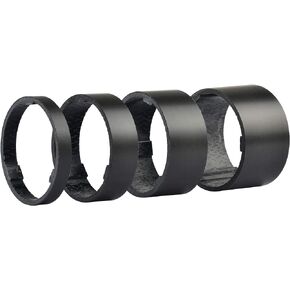 1-1/8 Inch Bicycle Full Carbon Fiber Headset Spacer Kit 5mm 10mm 15mm 20mm