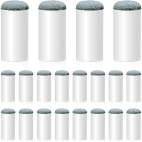 Billiard Pool Cue Tips, 20Pack Slip On Pool Cue Repair Tips Kit Billiard Pool Cue Stick Tips 13mm Screw On Tips, Pool Sticks Tips Replacement Kit Billiard Slip-On Cue Tips Repair Kitcue Tip Shaper