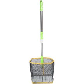 PATIKIL Telescopic Table Tennis Ball Picker, Stainless Steel Portable Ping Pong Ball Collector Pick Up Net