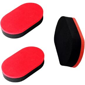 3 Pack Table Tennis Racket Cleaner Dust Remover Ping Pong Paddle Rubber Cleaning Sponge Eraser Wipes Tool Kit for Pingpong Paddles Set Maintenance Care