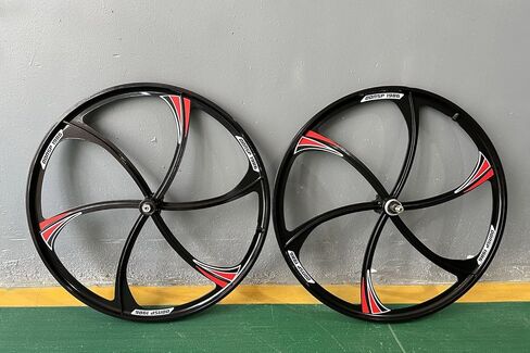 26" Quick Released Mag WheelSet for Rotary Flywheel 7/8/9s, 26 Inch Magnesium Wheel/Black/Disc Brake for Beach Cruisers, MTB's Bicycle in Saudi Arabia