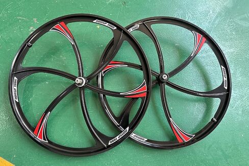 26" Quick Released Mag WheelSet for Rotary Flywheel 7/8/9s, 26 Inch Magnesium Wheel/Black/Disc Brake for Beach Cruisers, MTB's Bicycle in Saudi Arabia